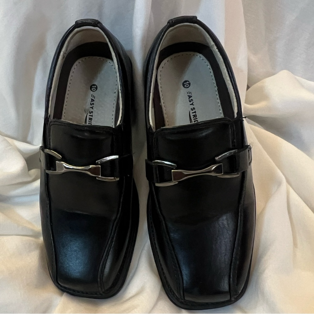 Boys Easy Rider Loafers Size 10 | Black | Style KG37413-ASTT